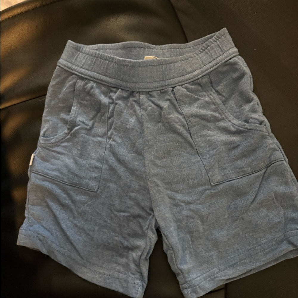 Little Sleepies Heather blue shorts